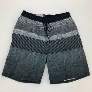 Kirkland | Men's Swim Shorts | Grey | Stripes